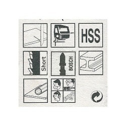 Lama per Seghetto Alternativo Attacco Bosch - Poggi 696.00