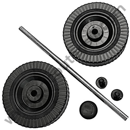 Wheels Kit for Air Compressor ABAC POLE POSITION L20