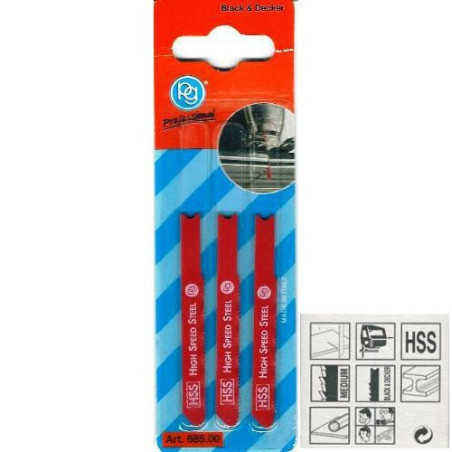 Jigsaw blade Attack Black & Decker - Poggi 685.00