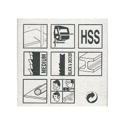 Jigsaw blade Attack Black & Decker - Poggi 685.00