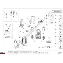 Lavor Original Parts for Pressure Cleaner Prime 165G - Diagram