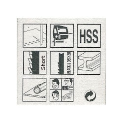 Lama per Seghetto Alternativo Attacco Black&Decker - Poggi 686.00