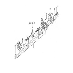 Tanaka Spare Parts for Hedge Trimmer THT-2520 - 2520B - 1