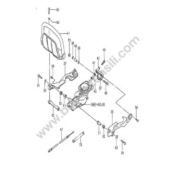 Ricambi Tanaka per Tosasiepi THT-2520 - 2520 B - 5
