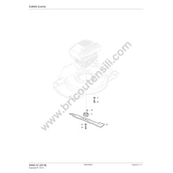 STIGA Spare Parts for Lawnmower DINO 47 (2019) - Diagram - 3