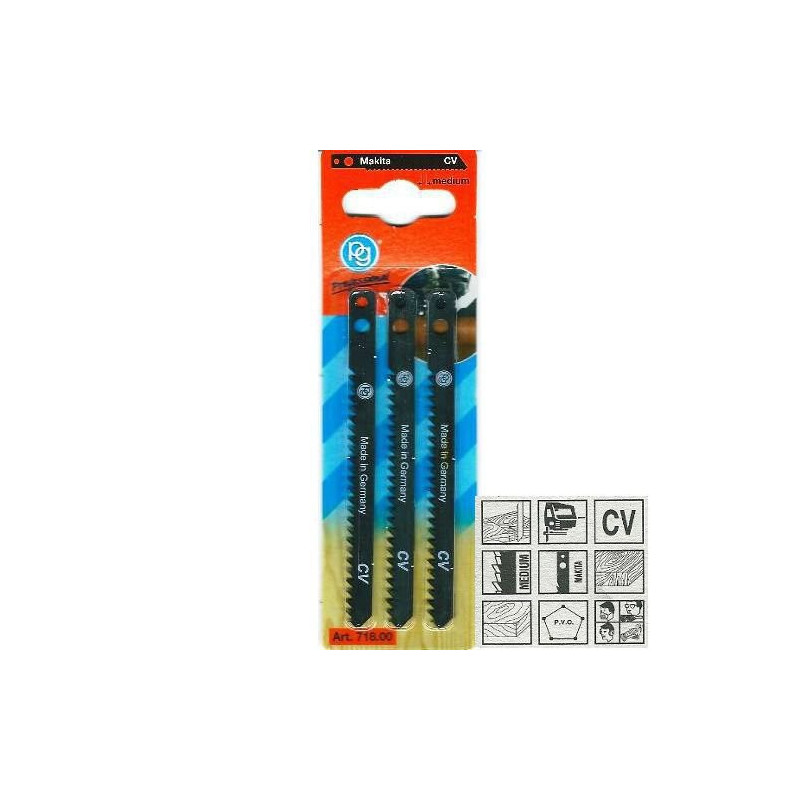 Lama per Seghetto Alternativo Attacco Makita - Poggi 718.00