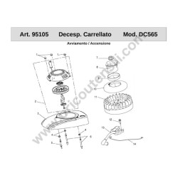 Ricambi Makita per Scalpellatore HK1820