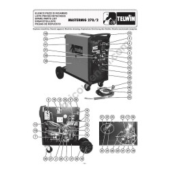 Ricambi Telwin per Saldatrici Telmig 251-281-183-203-250