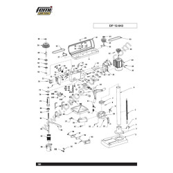 Femi Spare Parts for Drill Press DP12-943