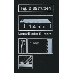 Jigsaw blade Bosch attack - ABC D3877/244