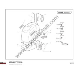Lavor Original Parts for Pressure Cleaner FUEGO 1007 - 8.052.0818 - Diagram - 1