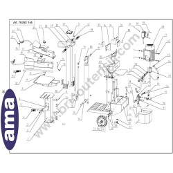 Ama Spare Parts for Hydraulic Log Splitter Yeti