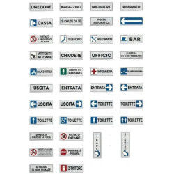 Self-adhesive labels marker 15x5