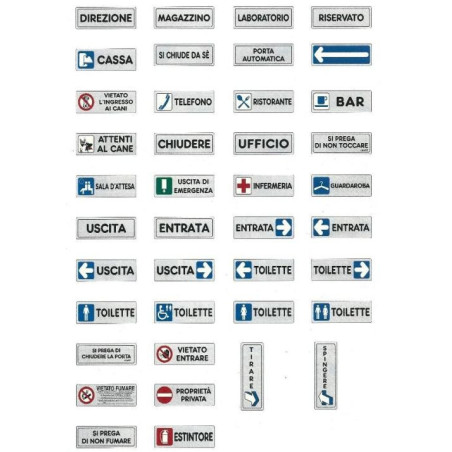 Self-adhesive labels marker 15x5