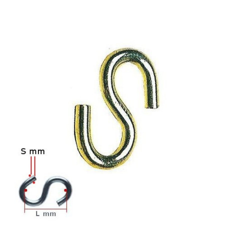 Galvanized Hooks "S"