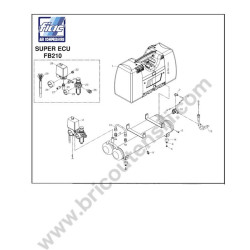 FIAC Parts for Air Compressor SUPER ECU FB210 - Diagram