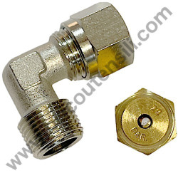 Kit Testa per Compressore ABAC Montecarlo 50 Lt L20 - Gomito di Collegamento