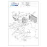 FIAC Parts for Petrol Engine Air Compressor AGRI 515-24 - Diagram
