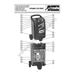 Ricambi Telwin per Saldatrici Inverter Force