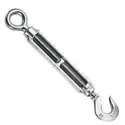 Turnbuckles Threaded Galvanized Eye/Hook