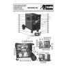 Telwin Spare Parts for Flux Welding Mastermig 400 - Diagram