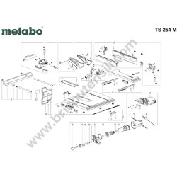 Ricambi Metabo per Smerigliatrici Angolari L 3709-L10-10-LE 9-10