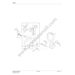 Alpina Spare Parts for Chainsaw ACS 542 (2021) - Crankcase