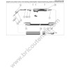 Telwin Parts for Flux Welding Digital Mig 222 TWIN 230-400V - Torch Diagram