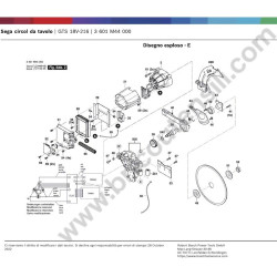 Ricambi Bosch per Trapani Avvitatori a Batteria GSR 10,8 V-LI-2