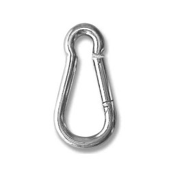Carabine hooks galvanized