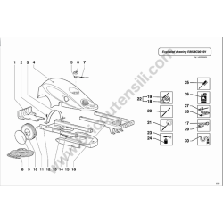 Lavor Original Parts for Pressure Cleaner LP 20 EHR 130R - Diagram