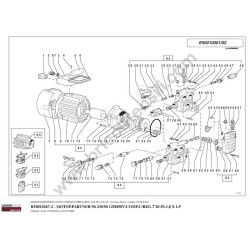 Lavor Original Parts for Pressure Cleaner LP 20 EHR 130R - 1