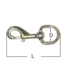 Carabiners Swivel head mod. for "Reins"