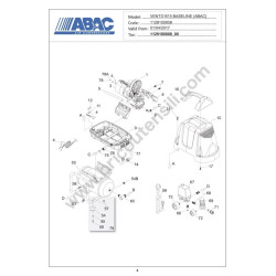 Gruppo Pompante per Compressore a Cinghia A29B BLU