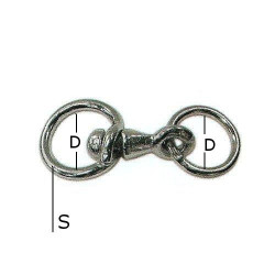 Givolari a due Anelli Zincati