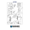 Ricambi Rurmec per Aspiratore 50/1300P - Esploso
