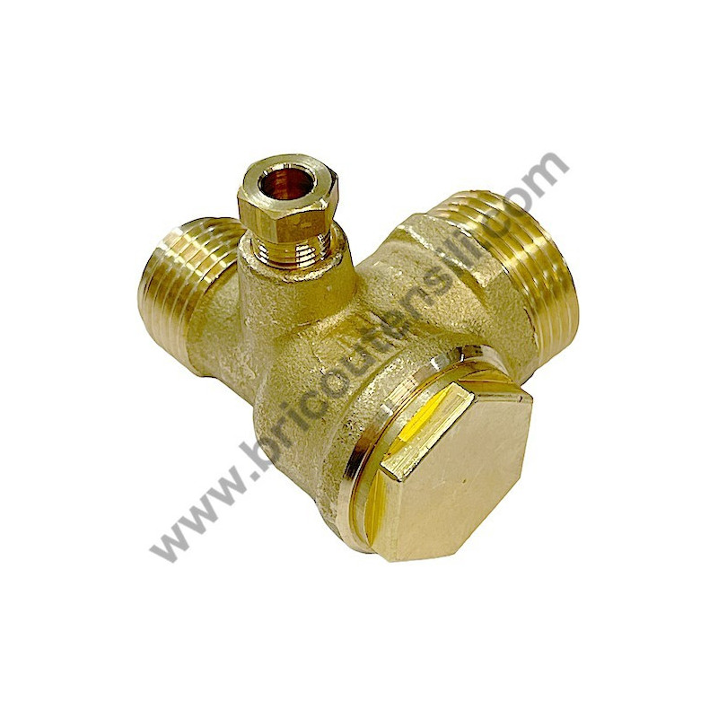 Non Return Valve 3/4" M 1/2" M for Air Compressors ABAC - BALMA
