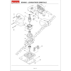Ricambi Makita per Lucidatrici