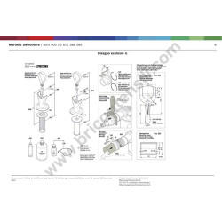 Bosch Parts for Demolition Hammer GSH 500 - Drawing - 1