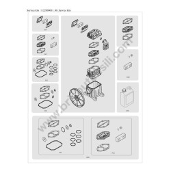 Ricambi ABAC per Compressore B26-50 CM2 - Service Kit