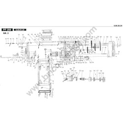 Ricambi per Pialla Filo Spessore FEMI PF 250 - Esploso 1