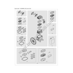 ABAC Parts for Piston Compressor B26B/90 CM3 V230 - Drawing 3