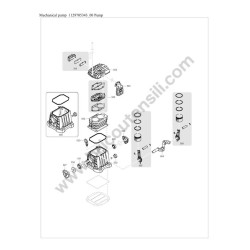 ABAC Parts for Piston Compressor B26B/90 CM3 V230 - Drawing 2