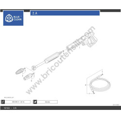 Ricambi per Idropulitrice Annovi Reverberi Serie DHS - 2.A - Esploso 2 