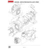 Makita Spare Parts for Petrol Blower BHX2500 - Drawing