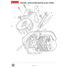 Makita Spare Parts for Petrol Blower BHX2500 - Diagram 8