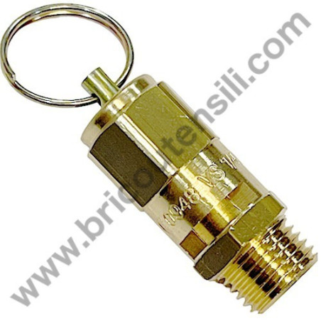 Safety Valve M1/4" T -8,5 Bar for Air Compressors Fiac