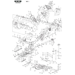 Ricambi Femi per Troncatrice Radiale TR 1021 - Esploso