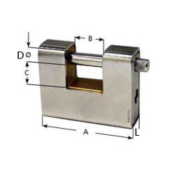Armored Lock Viro series "Fai"