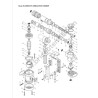 Makita Parts for Demolition Hammer HM0810TA - Drawing